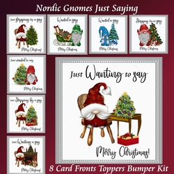 Nordic Gnomes Just Sayings Bumper Kit