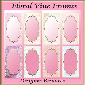Floral Vine Frames