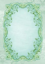Scroll Frame 3 Paper