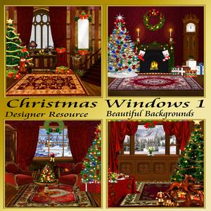 Christmas Windows 1