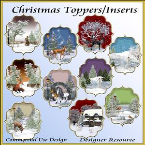 Christmas/winter Inserts