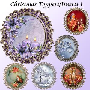 Christmas Toppers/ Inserts 1