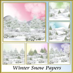 Winter Snow Papers