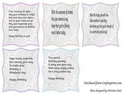 Verses for Cards