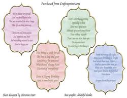 Verses for Cards 2