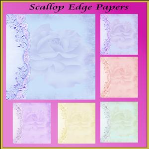 Scallop Edge Papers
