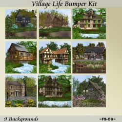 Village Life Bumper