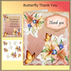 Butterfly Thank You