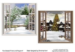 Christmas Windows 1