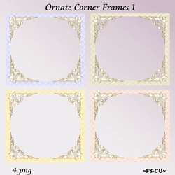Ornate Corner Frames 1