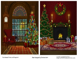 A Quite Christmas Toppers