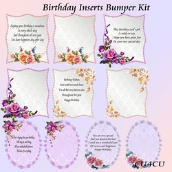 Birthday Inserts Bumper Kit