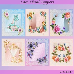 Lace Floral Toppers