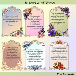 Inserts and Verses