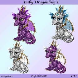 Baby Dragonling 1 Png