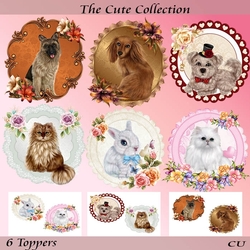 The Cute Collection Toppers/Card Fronts