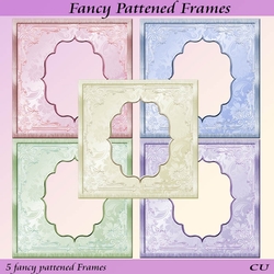Designer Resource Fancy Pattened Frames