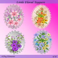 Little Floral Toppers