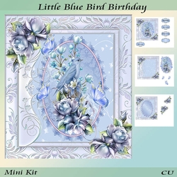 Little Blue Bird Birthday Mini Kit