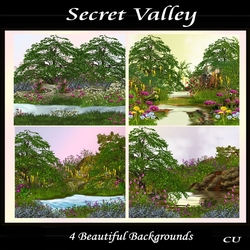 Secret Valley Backgrounds