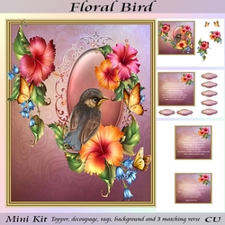 Floral Bird Mini Kit