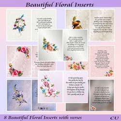 Beautiful Floral Inserts