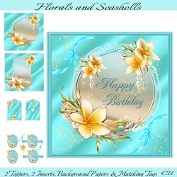 Florals and Seashells Mini Kit