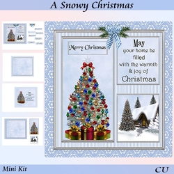 A Snowy Christmas Mini Kit