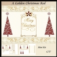A Golden Christmas Red