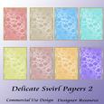 Delicate Swirl Papers 2