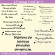 Christmas Word Art 1