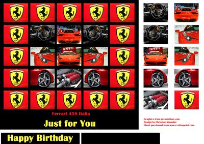 Ferrari Collage No. 1