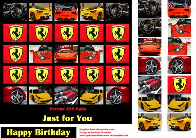 Ferrari Collage No. 4