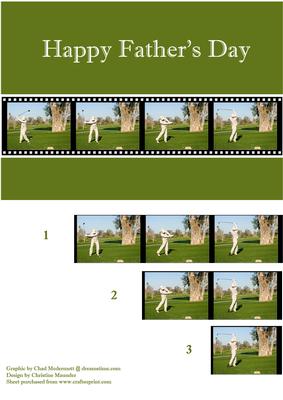 Golf Swing - Happy Father's Day