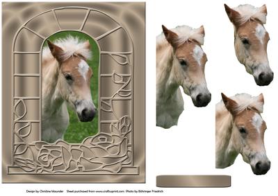 Horse - Decoupage