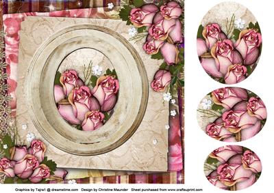 Vintage Pink Roses