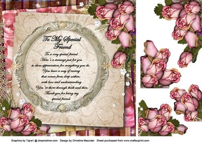 My Special Friend - Vintage Roses