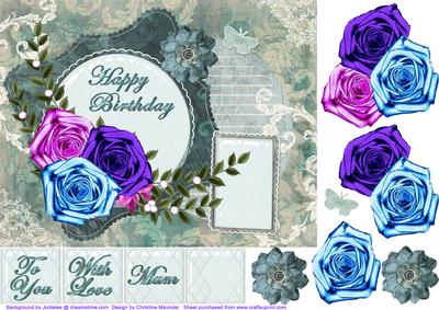 Roses Happy Birthday
