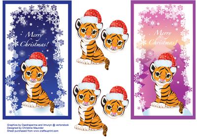 Merry Christmas Tiger Cub