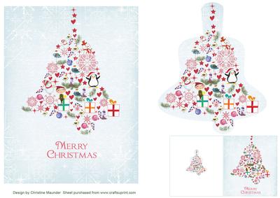 Christmas Bell and Gift Card