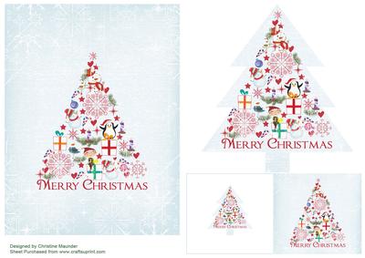 Christmas Tree and Gift Card