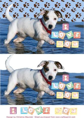 Jack Russell I Love You