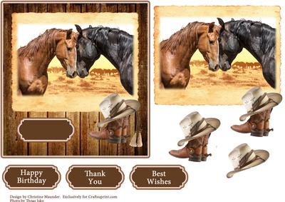 Western Horse Duo