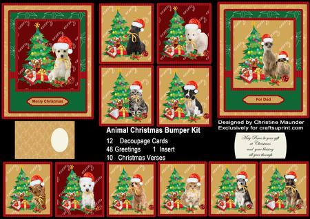 Christmas Animal Bumper Kit