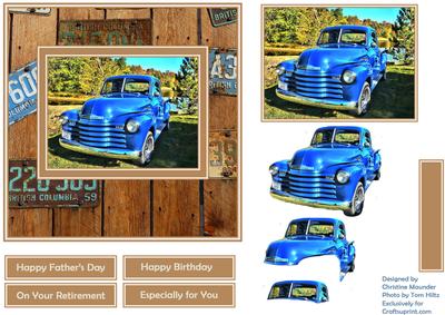 Number Plates - Chevy Truck
