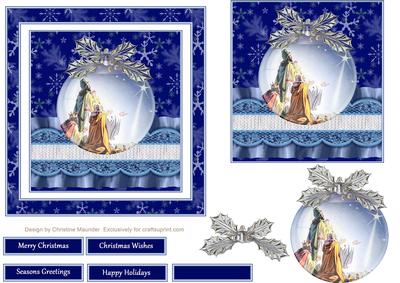Christmas Bauble Three Wisemen