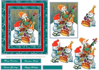 Christmas Snowman Band