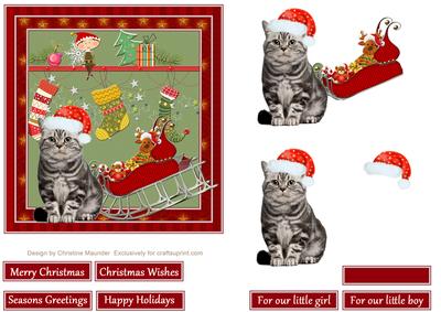 Christmas with Pussy Cat