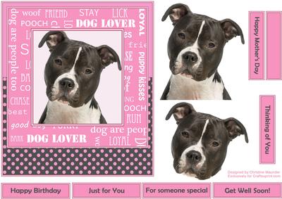 Staffie Dog Lover