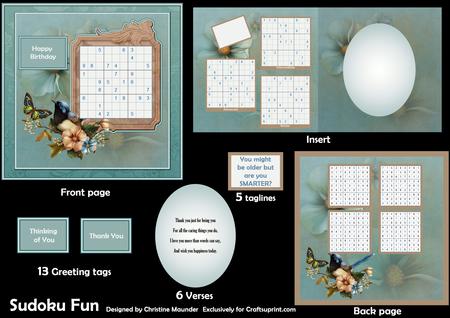 Sudoku Fun - Sweet Bird